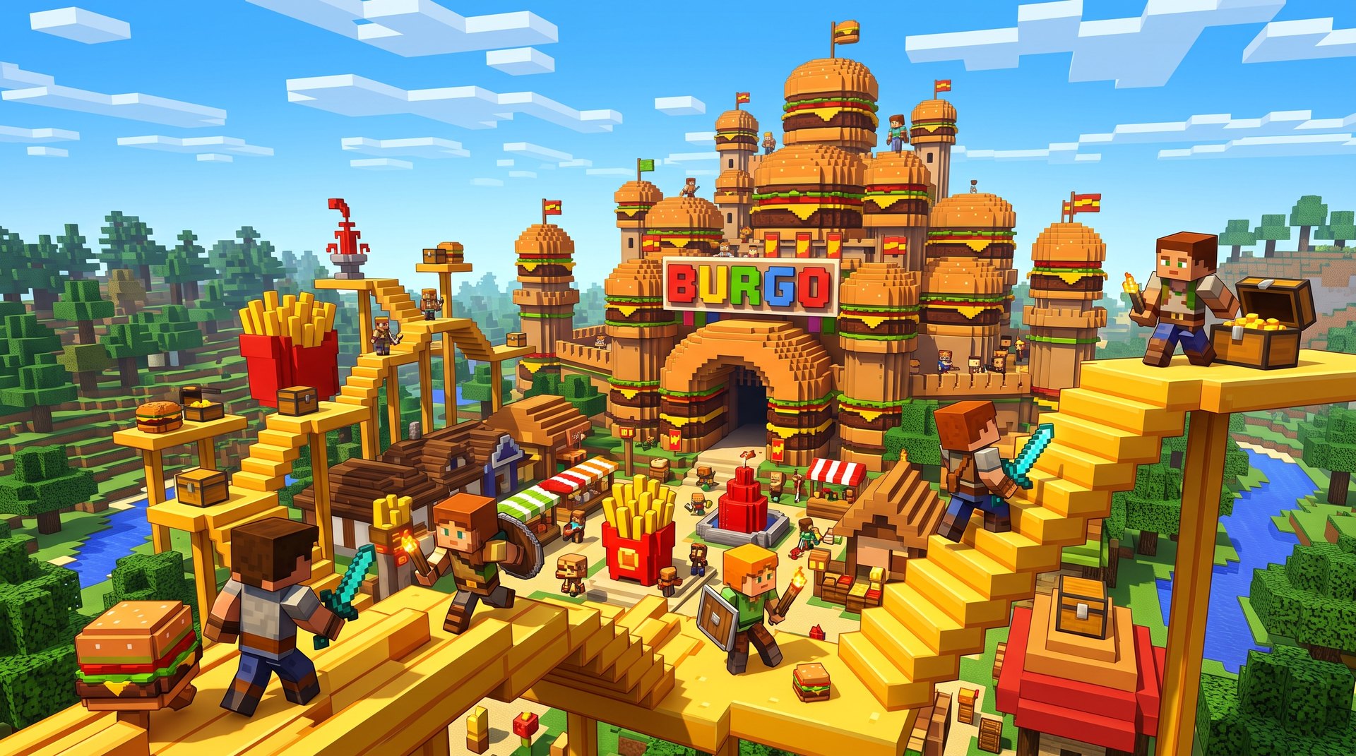 Official maps for the Minecraft Marketplace.