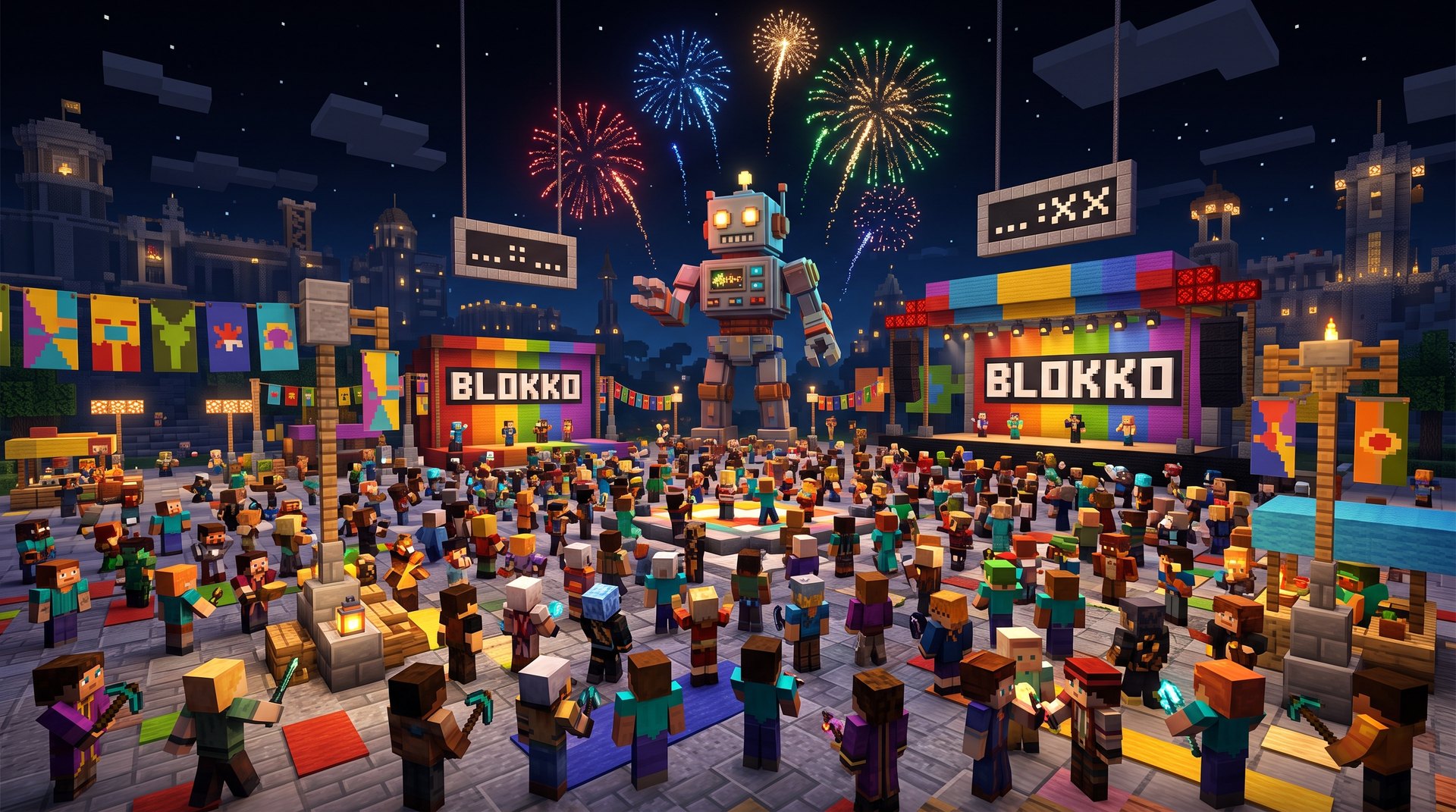 Events on massive servers.